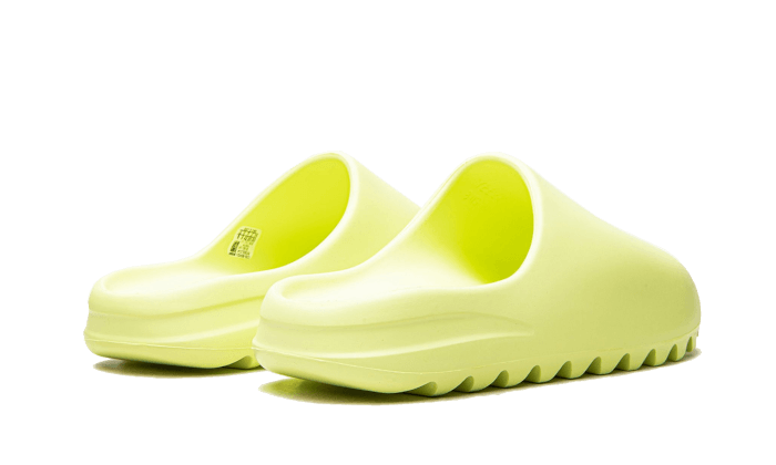 Adidas Yeezy Slide Glow Green (Restock Pair 2022) - HQ6447