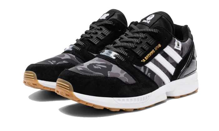 Adidas ZX 8000 Bape Undefeated Black FY8853 Graal Spotter