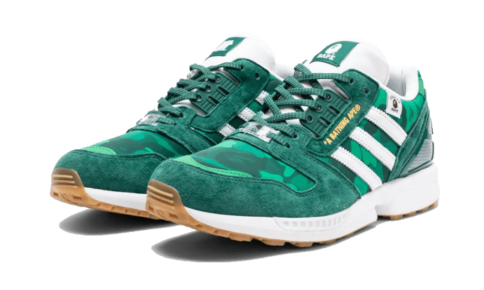 Adidas ZX 8000 Green Bape Undefeated - FY8851