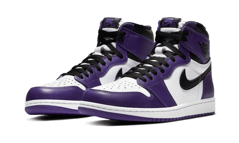 Air Jordan 1 Retro High OG Court Purple White - 555088-500