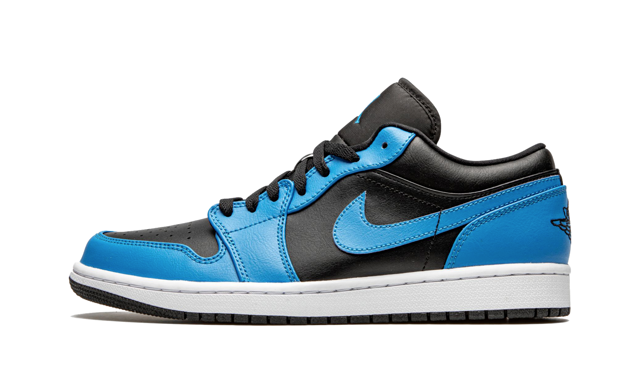 Air Jordan 1 Low Laser Blue Black - 553558-410