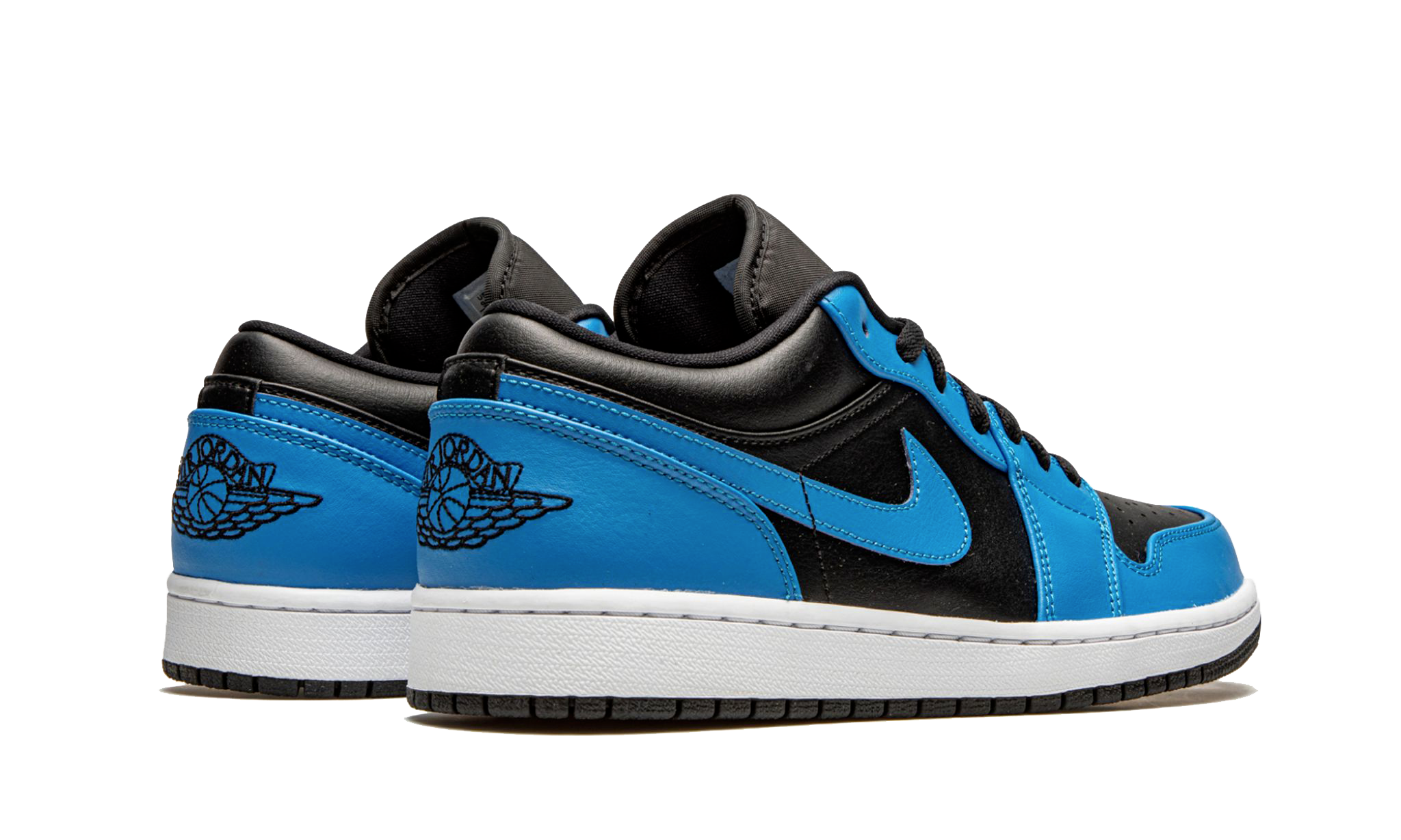 Air Jordan 1 Low Laser Blue Black - 553558-410