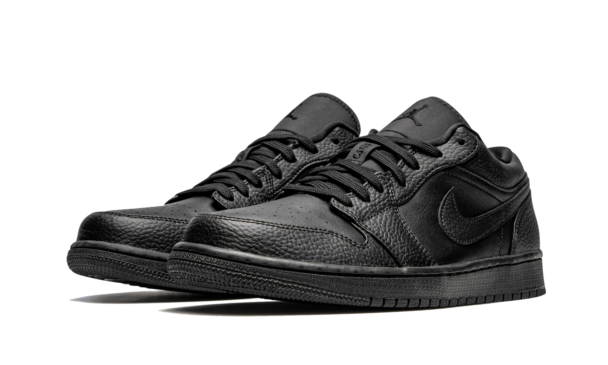 Air Jordan 1 Low Triple Black - 553558-091