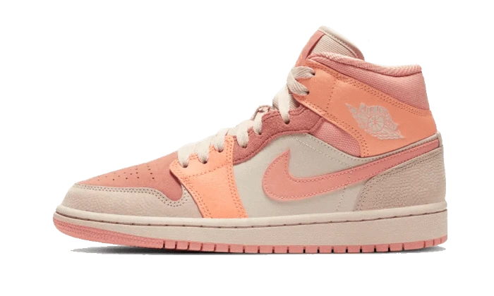 Air Jordan 1 Mid Apricot Orange - DH4270-800