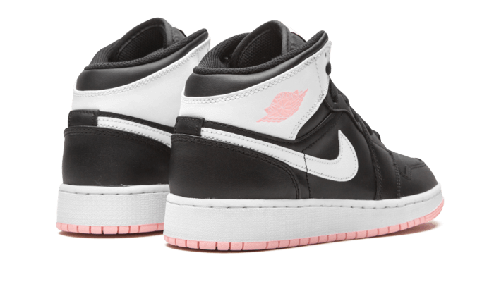 Air Jordan 1 Mid Arctic Pink Black - 555112-061