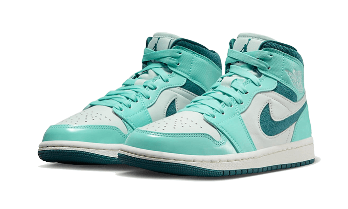 Air Jordan 1 Mid Bleached Turquoise - DZ3745-300