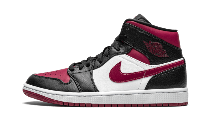 Air Jordan 1 Mid Bred Toe - 554724-066