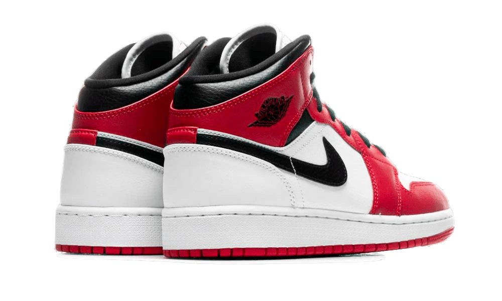 Air Jordan 1 Mid Chicago White (2020) - 554725-173