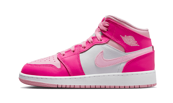 New jordans pink and white Clearance