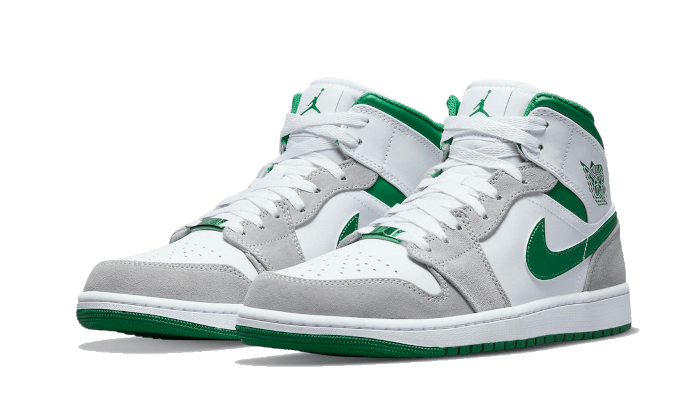 Air Jordan 1 Mid Grey Green - DC7294-103