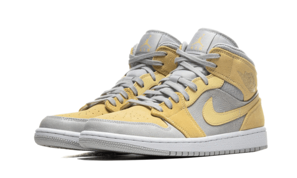 Air Jordan 1 Mid Mixed Textures Yellow - DA4666-001