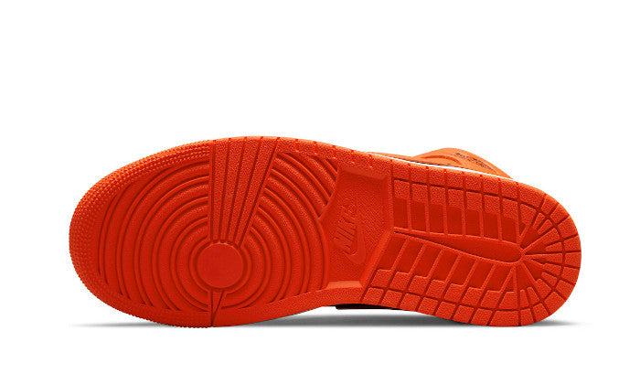 Air Jordan 1 Mid Orange Black - DM3381-600