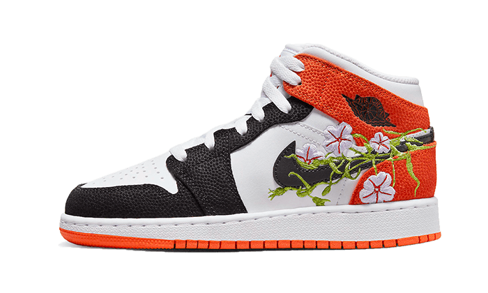 Air Jordan 1 Mid SE Basketball Blossom - DQ8799-101