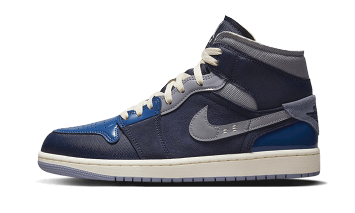 Air Jordan 1 Mid SE Craft Obsidian - DR8868-400