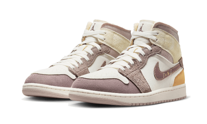 Air Jordan 1 Mid SE Craft Sail Taupe Haze - DM9652-102