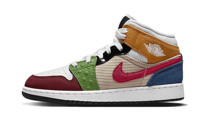 Air Jordan 1 Mid SE Patchwork - DR6957-100