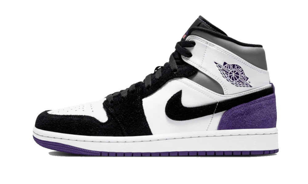 Air Jordan 1 Mid SE Varsity Purple - 852542-105