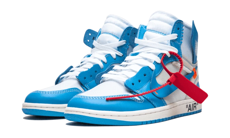 Air Jordan 1 Retro High Off-White University Blue - AQ0818-148