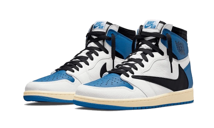 Air Jordan 1 Retro High OG SP Travis Scott Fragment Military Blue - DH3227-105