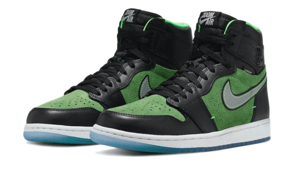 Air Jordan 1 Retro High Zoom Black Green - CK6637-002