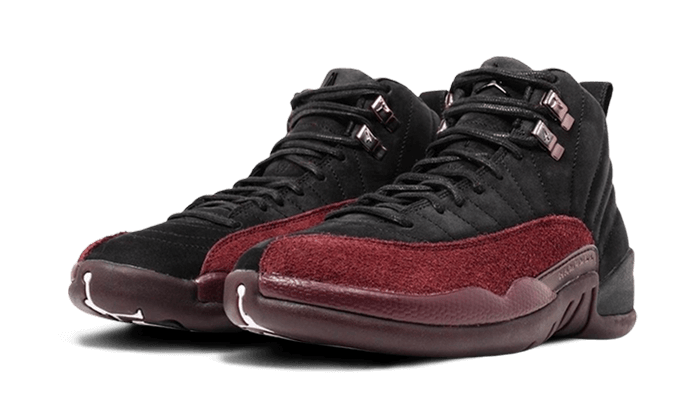 Air Jordan 12 Retro SP A Ma Maniére Black Burgundy Crush - DV6989-001