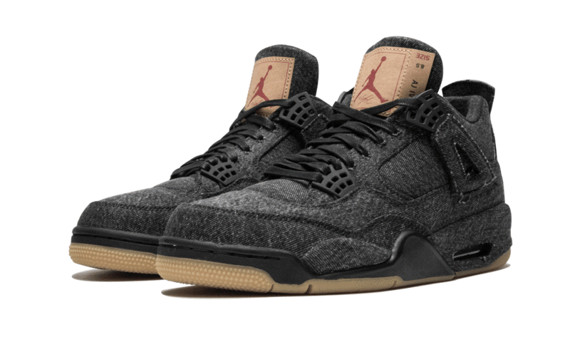 Air Jordan 4 Retro Levi's Black - AO2571-001