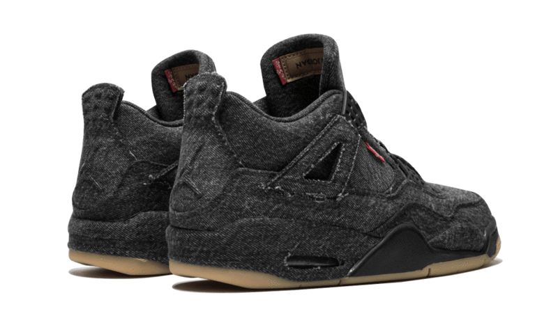 Air Jordan 4 Retro Levi's Black - AO2571-001