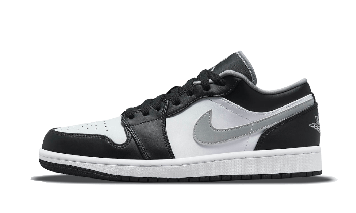 Air Jordan 1 Low Black White Particle Grey - 553560-040