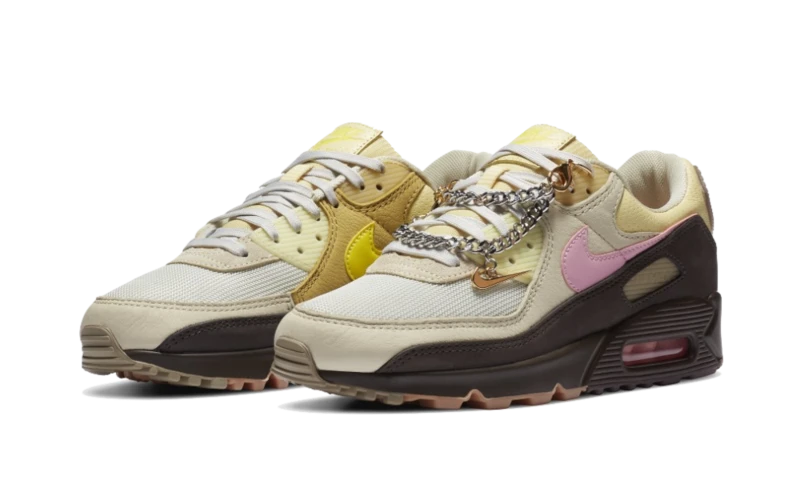 Nike Air Max 90 Cuban Link Velvet Brown - CZ0469-200 