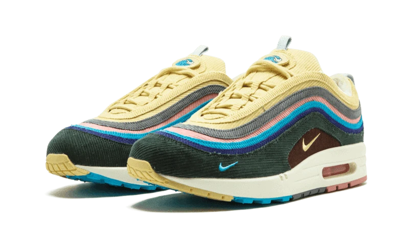 Nike 97 jaune bleu online