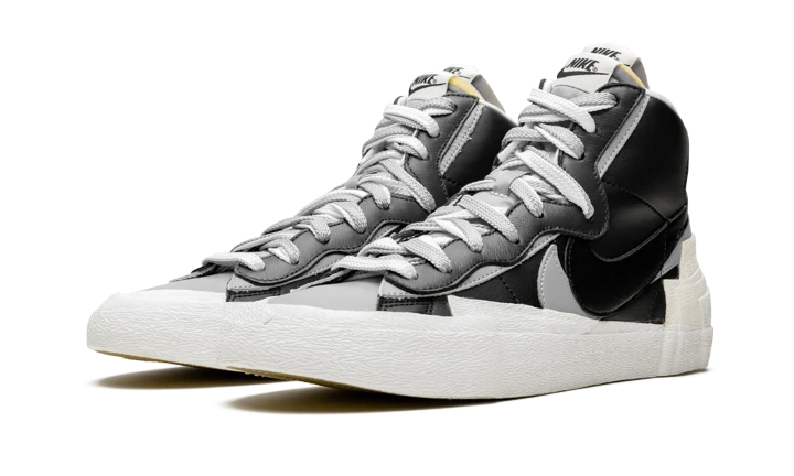 Nike Blazer High Sacai Black Grey - BV0072-002 