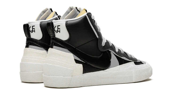 Nike Blazer High Sacai Black Grey - BV0072-002 