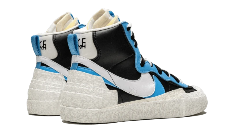 Nike Blazer High Sacai White Black Legend Blue - BV0072-001