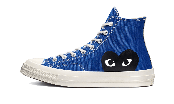 Chuck Taylor All-Star 70s Hi Comme des Garçons Play Blue Quartz - 168300C