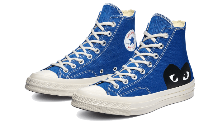 Chuck Taylor All-Star 70s Hi Comme des Garçons Play Blue Quartz - 168300C