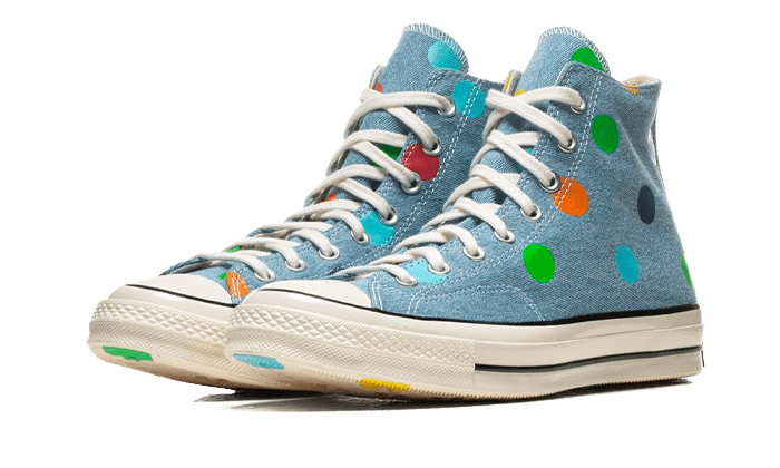 Converse Chuck Taylor All-Star 70s Hi Golf Wang Denim Polka Dots - 170011C