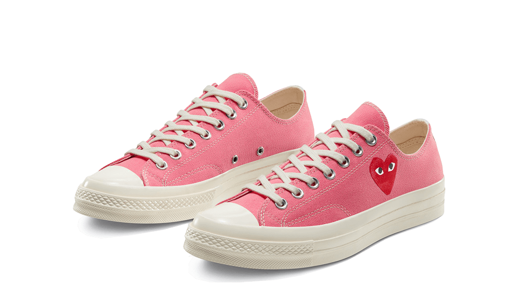 Converse Chuck Taylor All-Star 70s Ox Comme des Garçons PLAY Bright Pink - 168304C