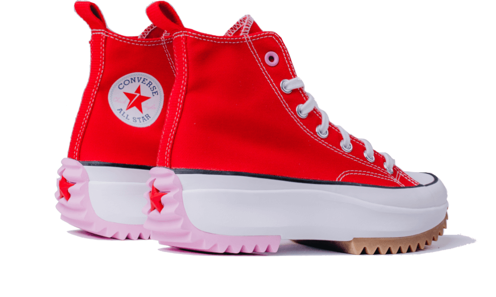 Converse Run Star Hike Hi University Red - 167107C