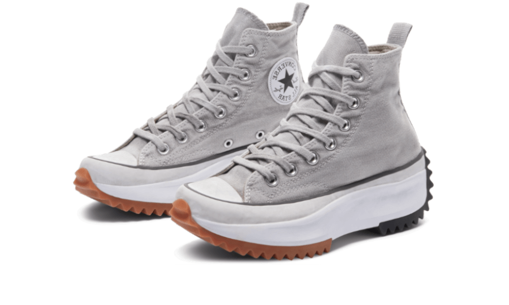 Converse Run Star Hike Hi White Light Smoke In - 171140C