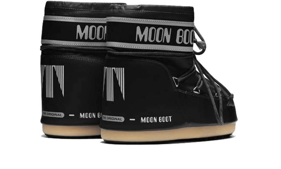 Moon Boot Icon Low Black Nylon - 14093400001