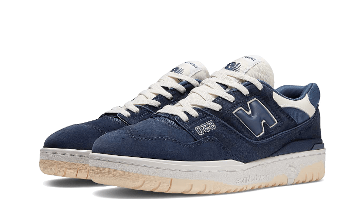 New Balance 550 Natural Indigo Suede - BB550SLA