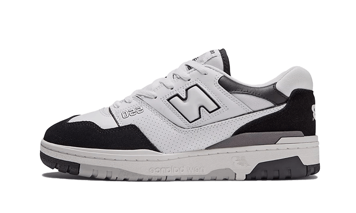 New Balance 550 White Black Rain Cloud - BB550NCA