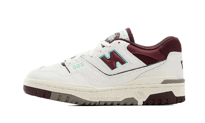 New Balance 550 Burgundy Cyan - BB550WBG