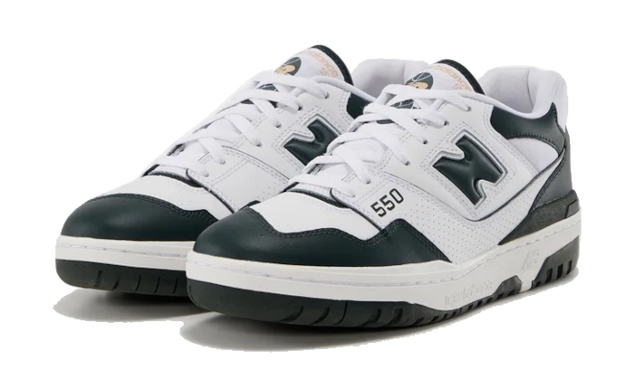 New Balance 550 White Green Black - BB550GZ1