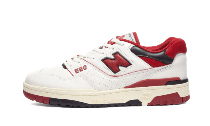 New Balance New Balance 550 Aimé Leon Dore White Red - BB550AE1