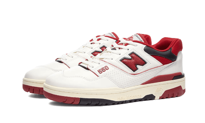 New Balance New Balance 550 Aimé Leon Dore White Red - BB550AE1