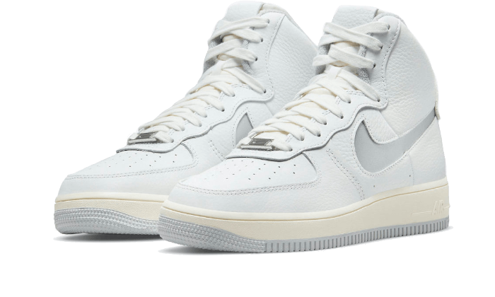 Nike Air Force 1 High Sculpt White Silver - DC3590-101