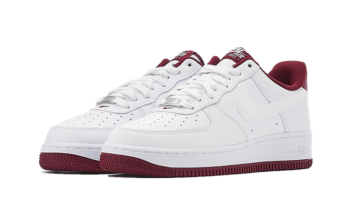 Nike Air Force 1 Low '07 White Dark Beetroot - DH7561-106