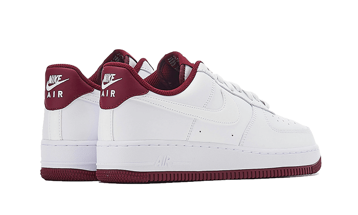 Nike Air Force 1 Low '07 White Dark Beetroot - DH7561-106