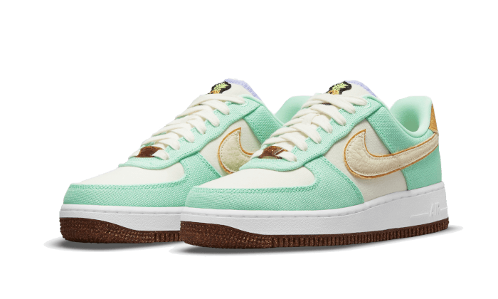 Nike Air Force 1 Low '07 LX Happy Pineapple Green Glow - CZ0268-300